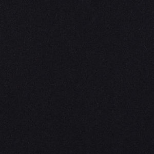 Close-up view of an Anto black stretch fabric swatch, highlighting its fine texture and quality.